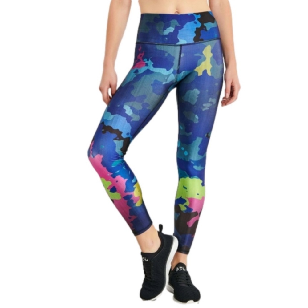 Women's Multicolor Camouflage Leggings